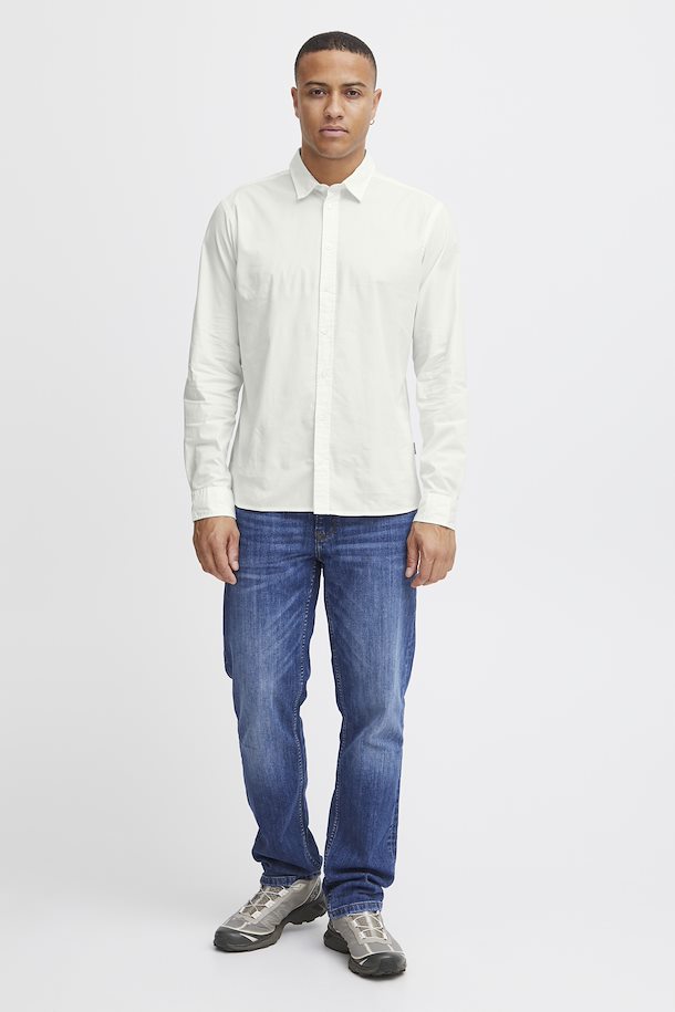Blend - Boxwell LS Shirt - Snow White