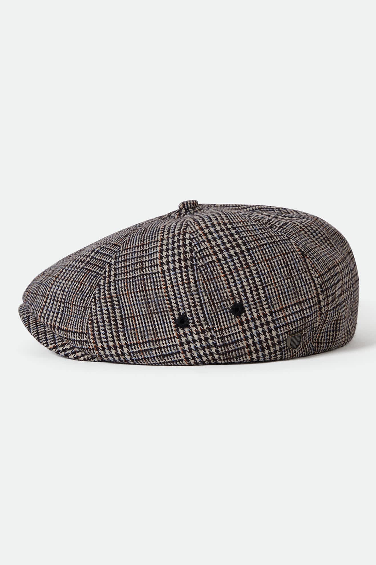 Brixton - Brood Lightweight Lined Snap Cap - Cream/Black/Orange/Light Blue