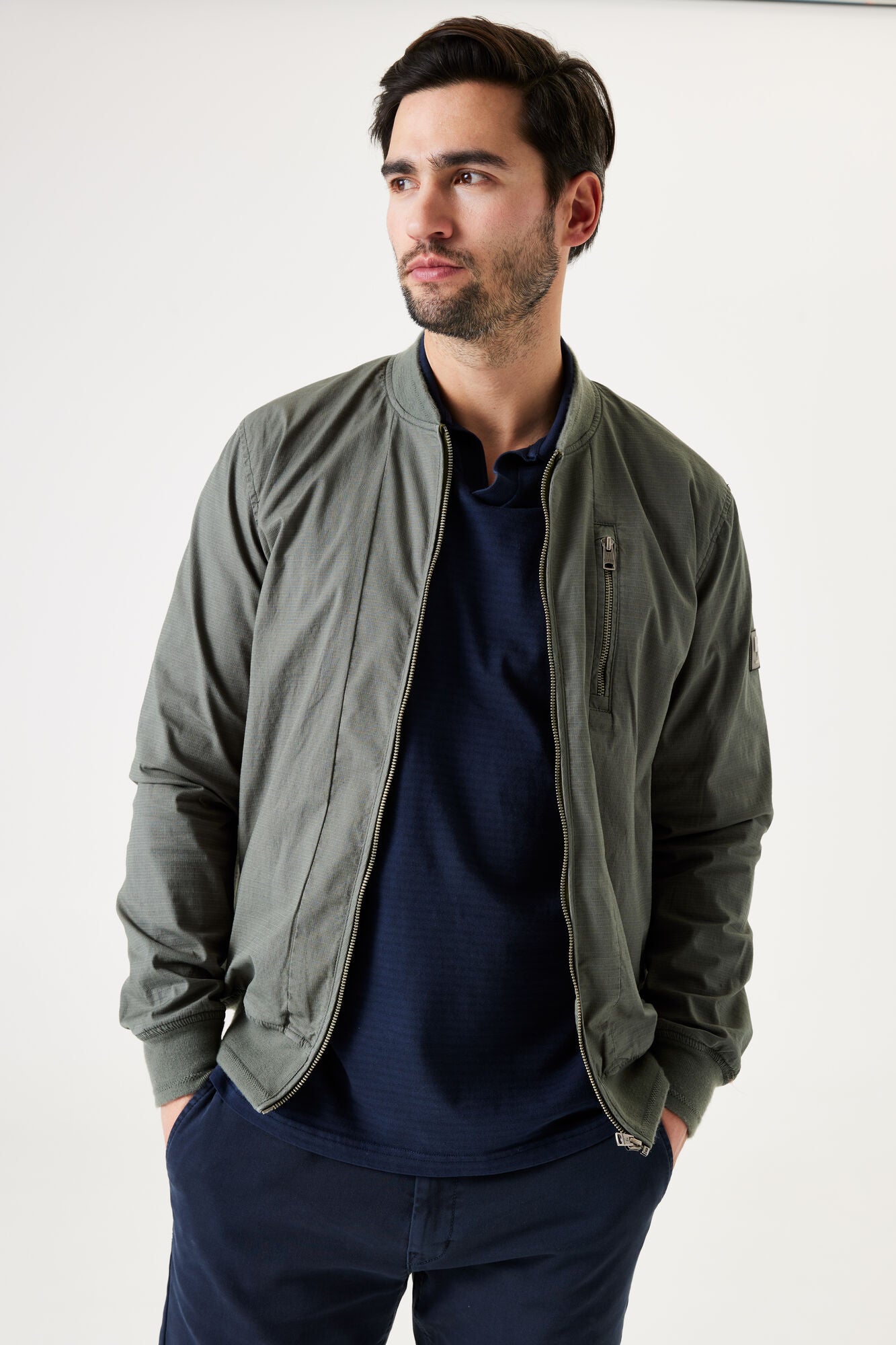 Garcia - Bomber Jacket - Sage Green
