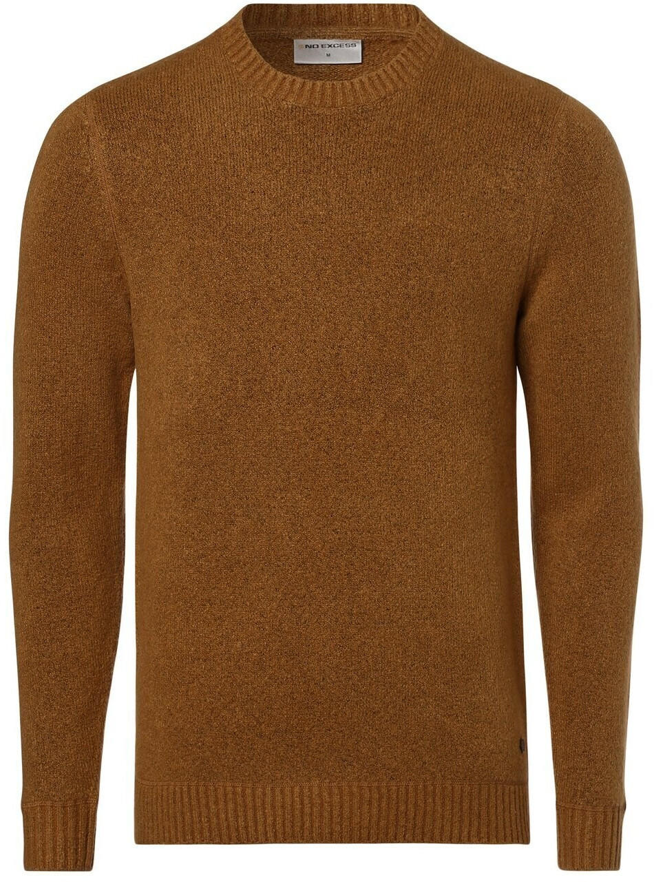 No Excess - Teddy Crewneck Pullover - Dark Fudge