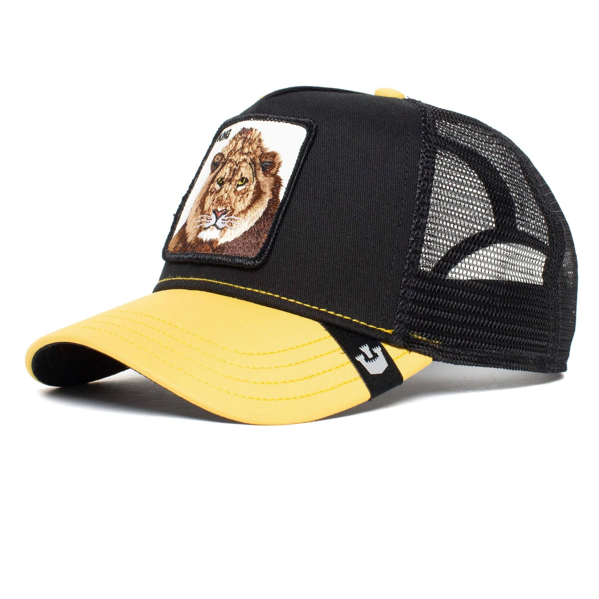 Goorin Bros - The King Lion Trucker Cap - Gold/Black