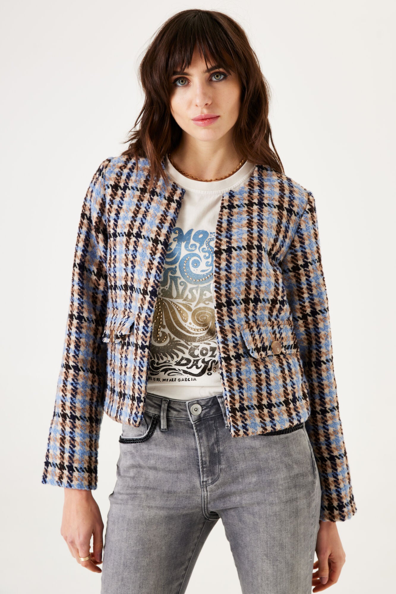 Garcia - Chunky Weave Jacket - Black