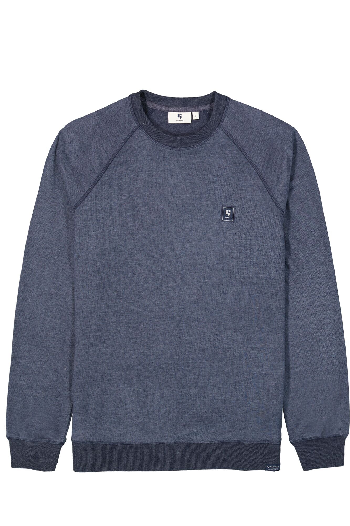 Garcia - Logo Patch Sweater - Dark Moon