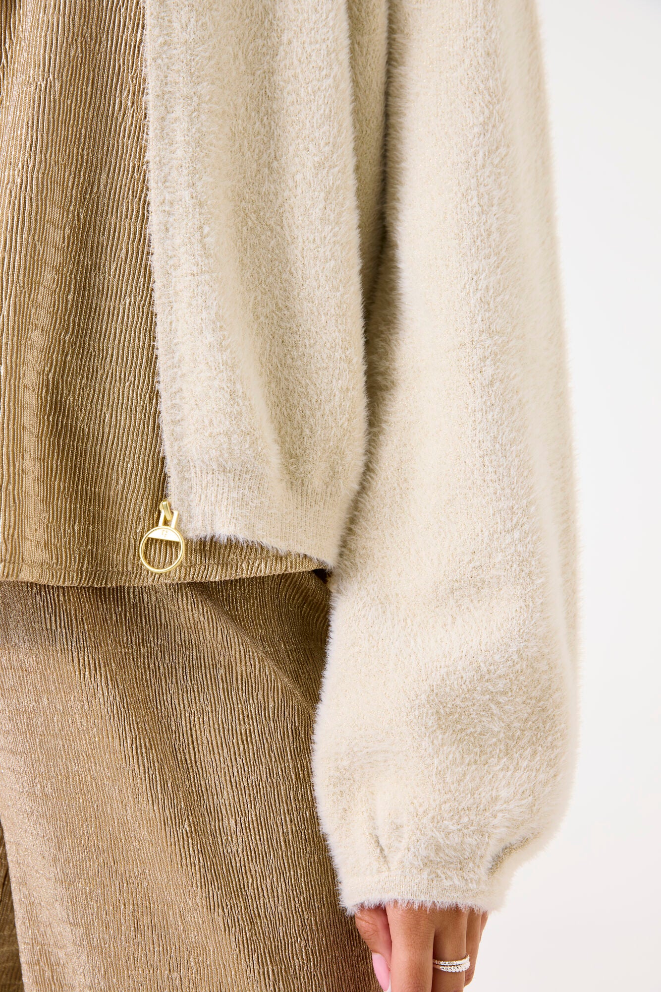 Garcia - Zip Up Cardigan - Whitecap