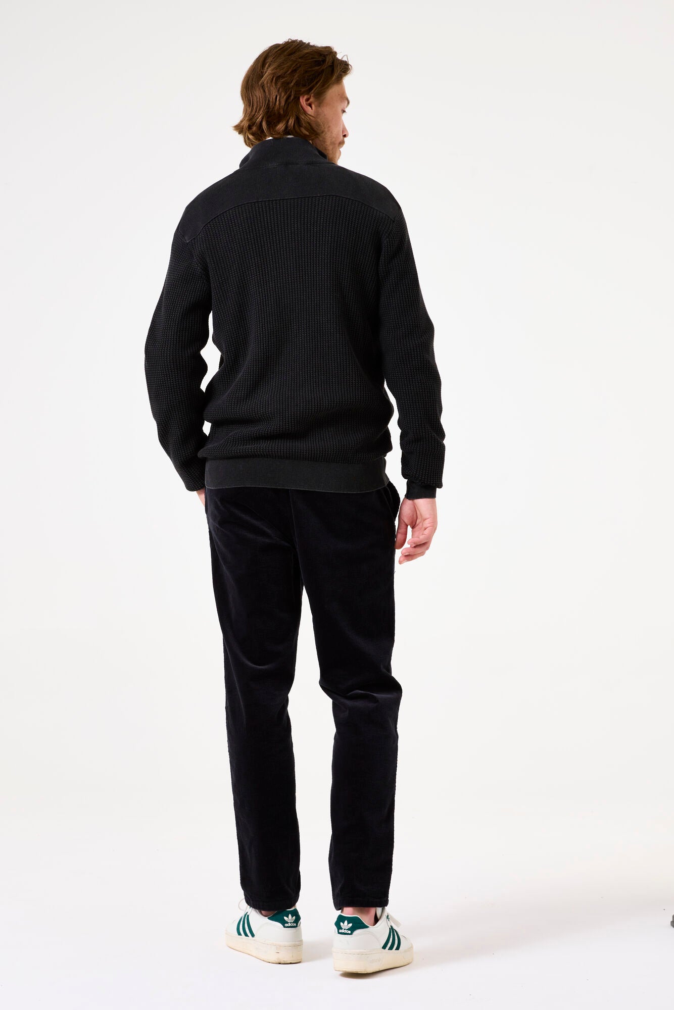 Garcia - Zipped Cardigan - Black