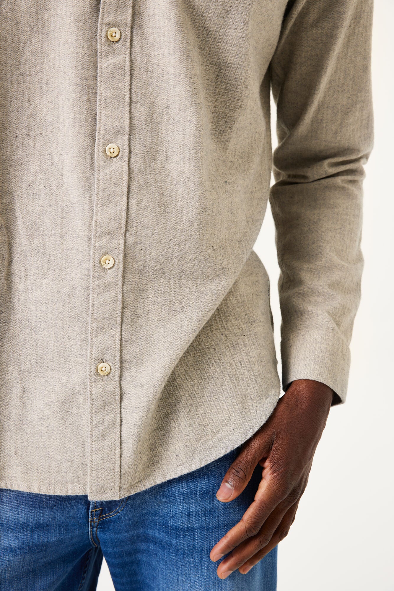 Garcia - Subtle Woven LS Shirt - Kit