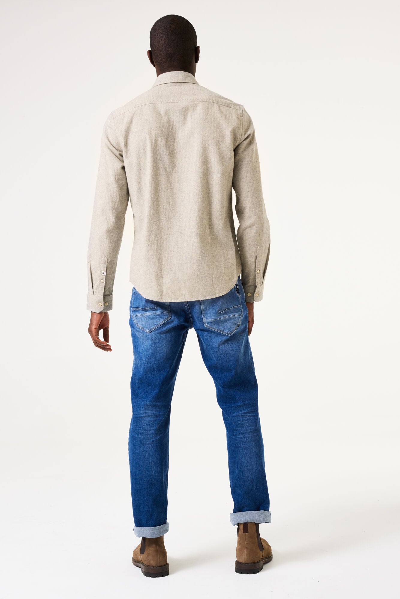 Garcia - Subtle Woven LS Shirt - Kit