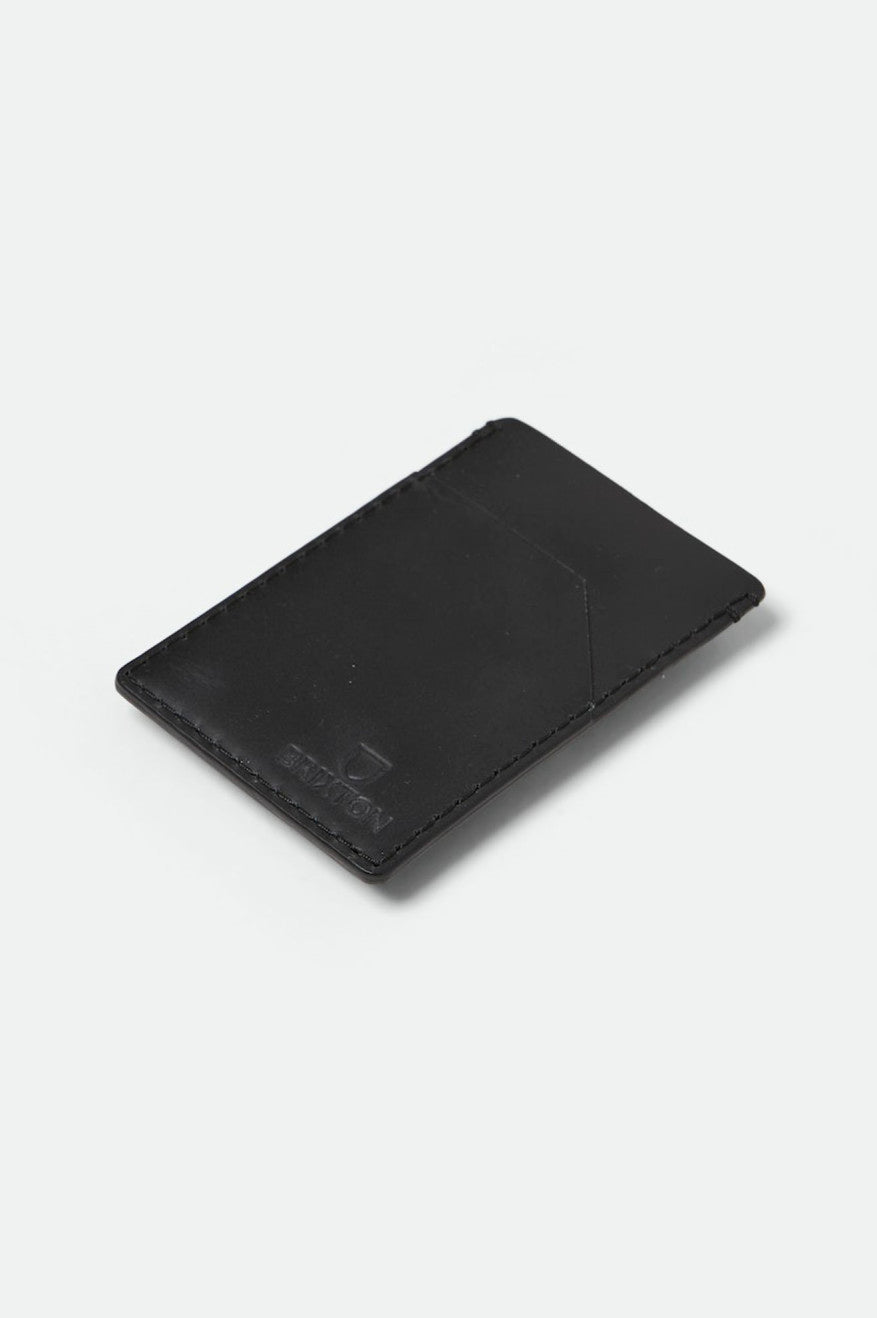 Brixton - Traditional Card Holder - Black