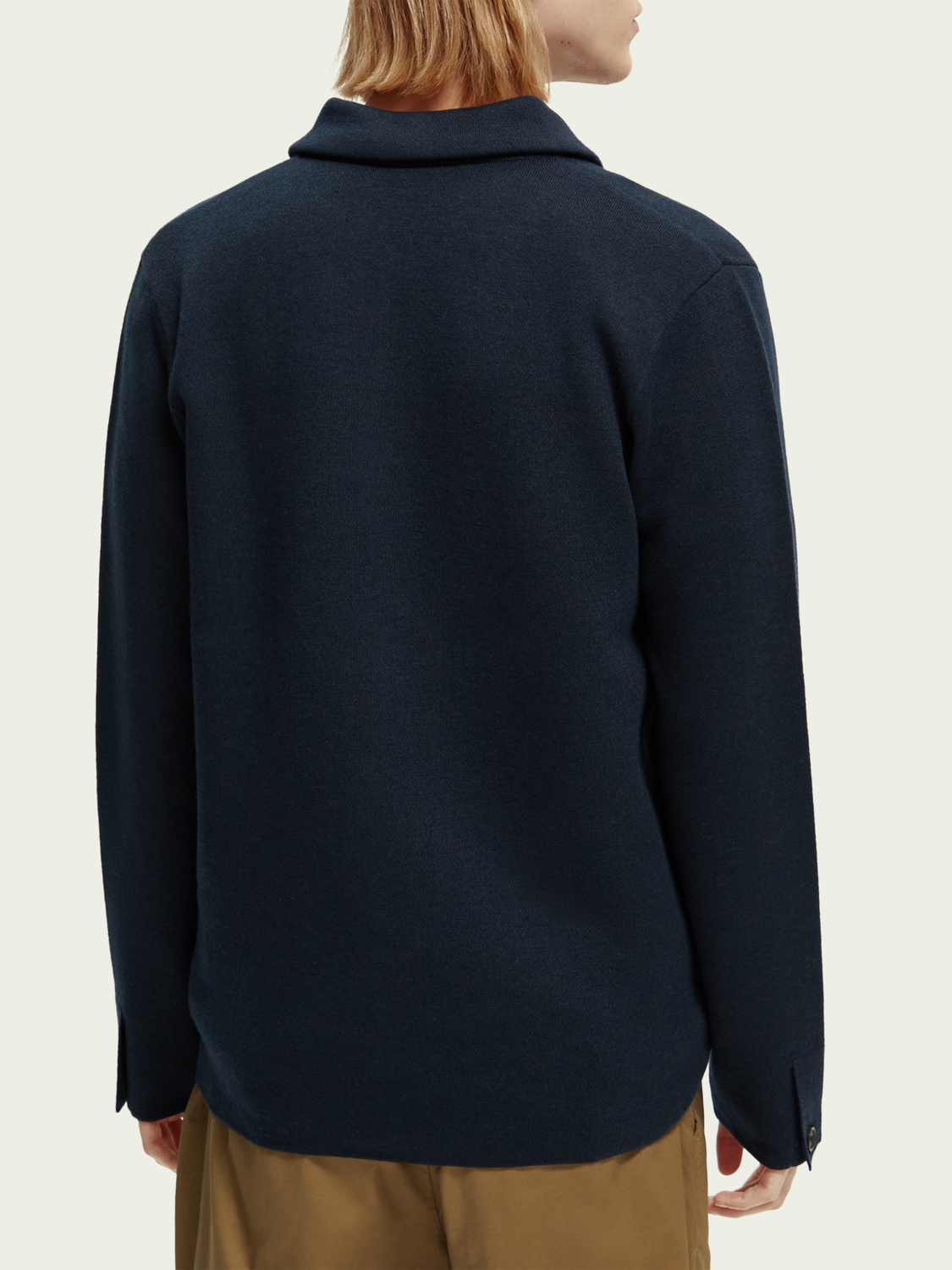 Scotch & Soda - Knitted Blazer Cardigan - Night