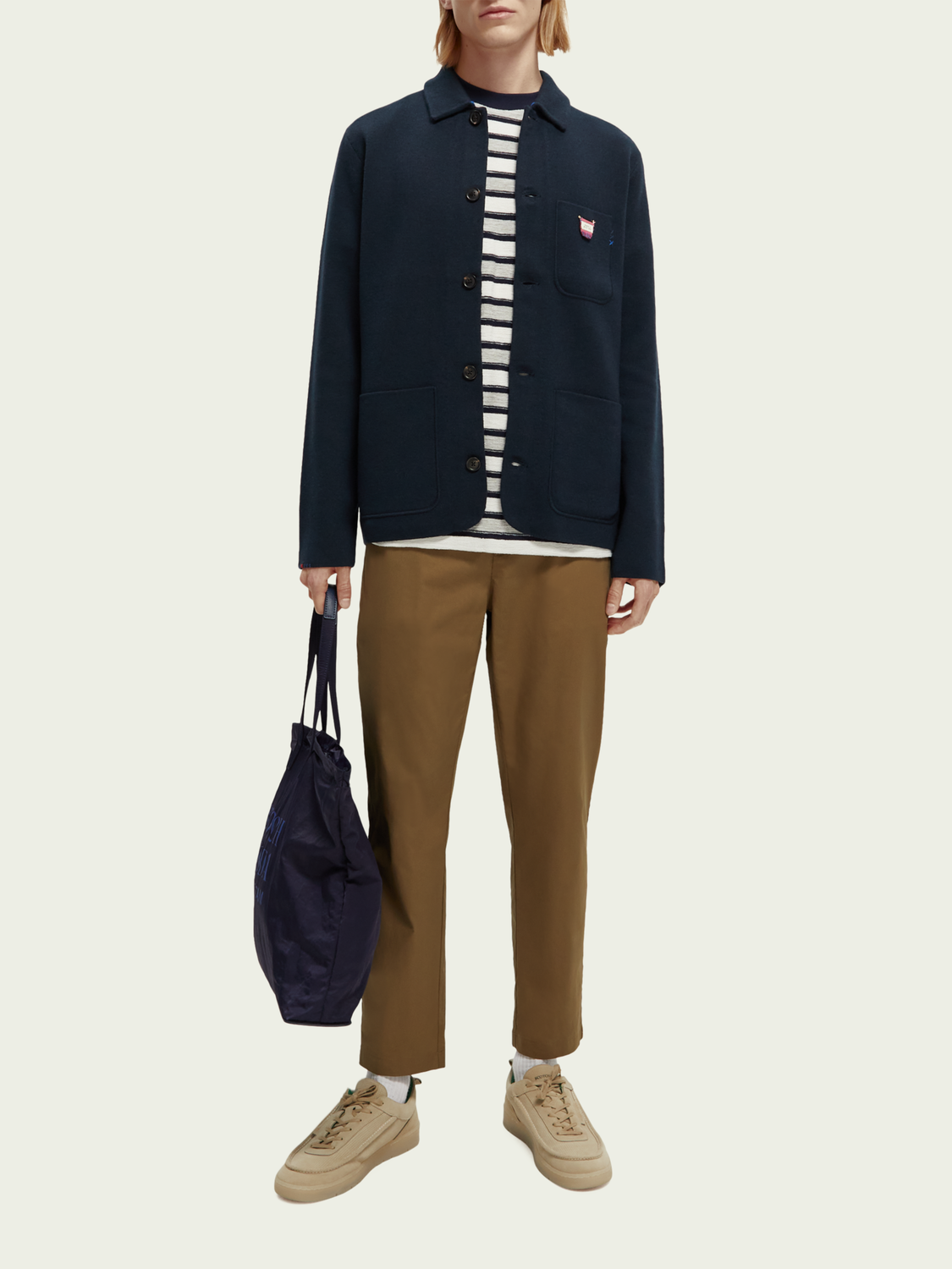 Scotch & Soda - Knitted Blazer Cardigan - Night