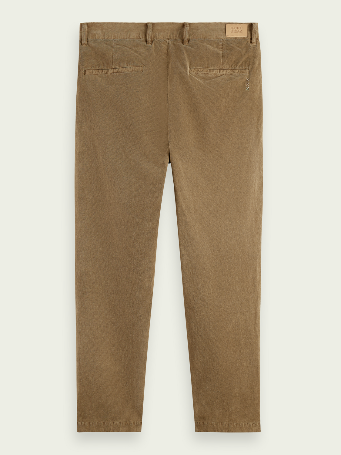 Scotch & Soda - The Drift Corduroy Chino - Khaki