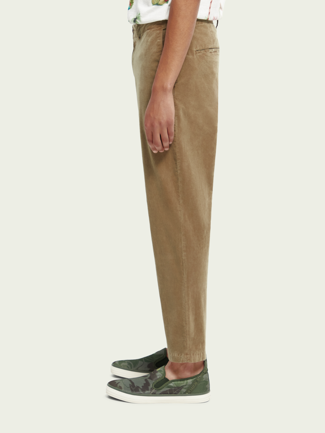 Scotch & Soda - The Drift Corduroy Chino - Khaki