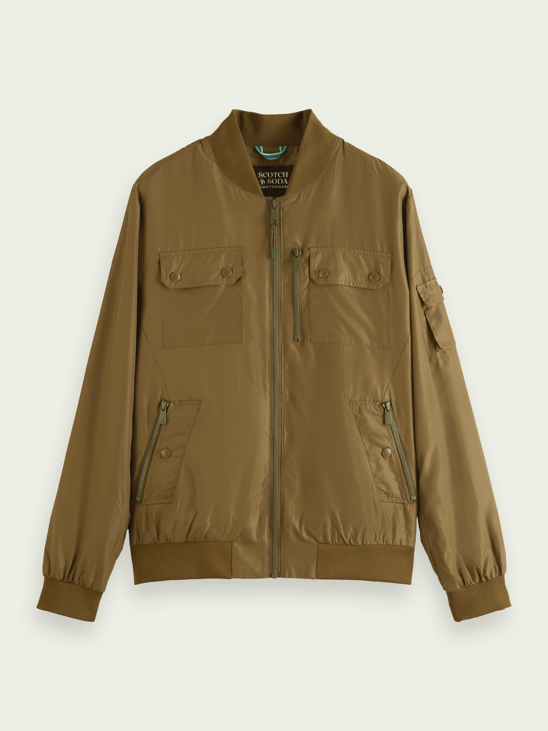 Scotch & Soda - Bomber Jacket - Khaki