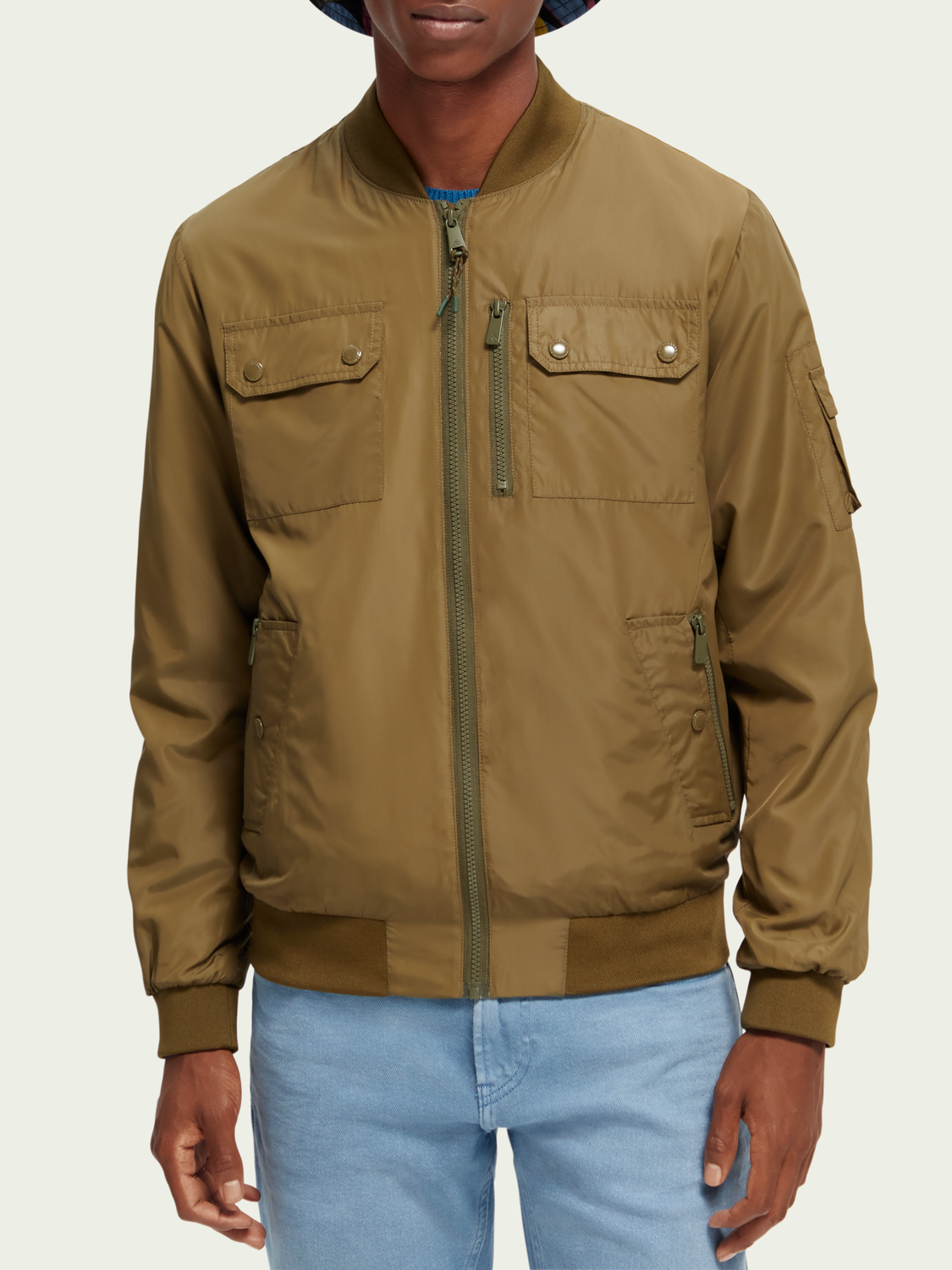 Scotch soda bomber sales jacket