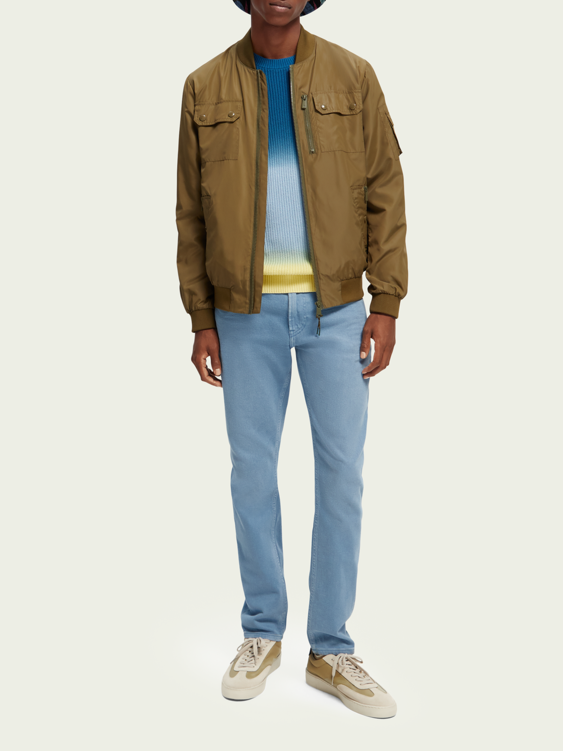Scotch & Soda - Bomber Jacket - Khaki