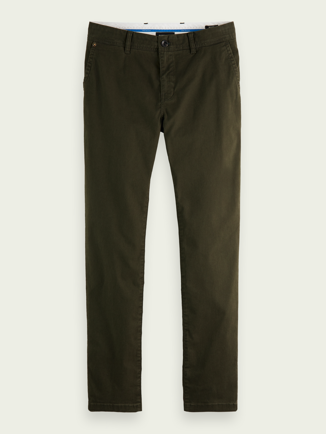 Scotch & Soda - Mott Super Slim Fit Chino - Military