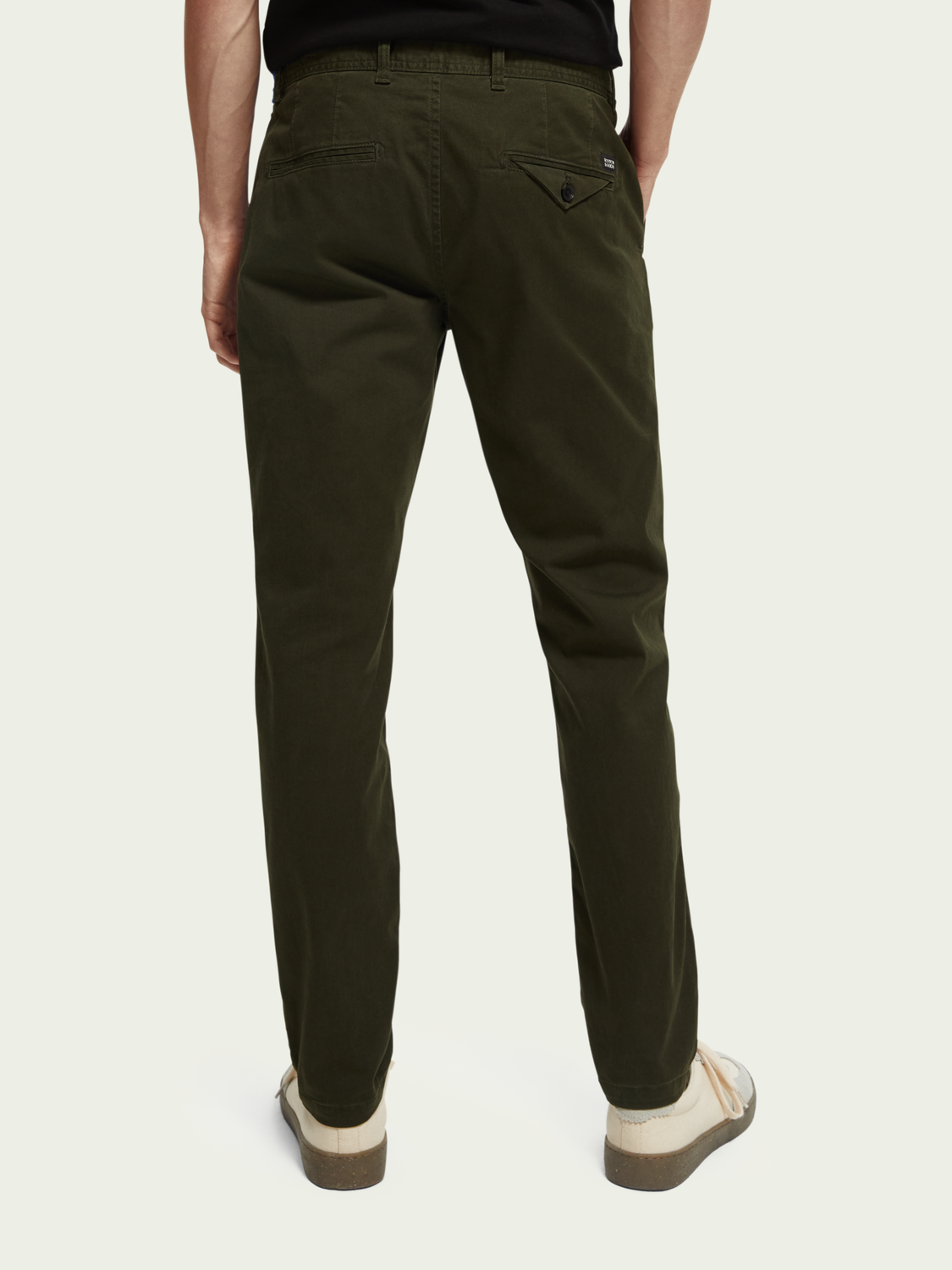 Scotch & Soda - Mott Super Slim Fit Chino - Military