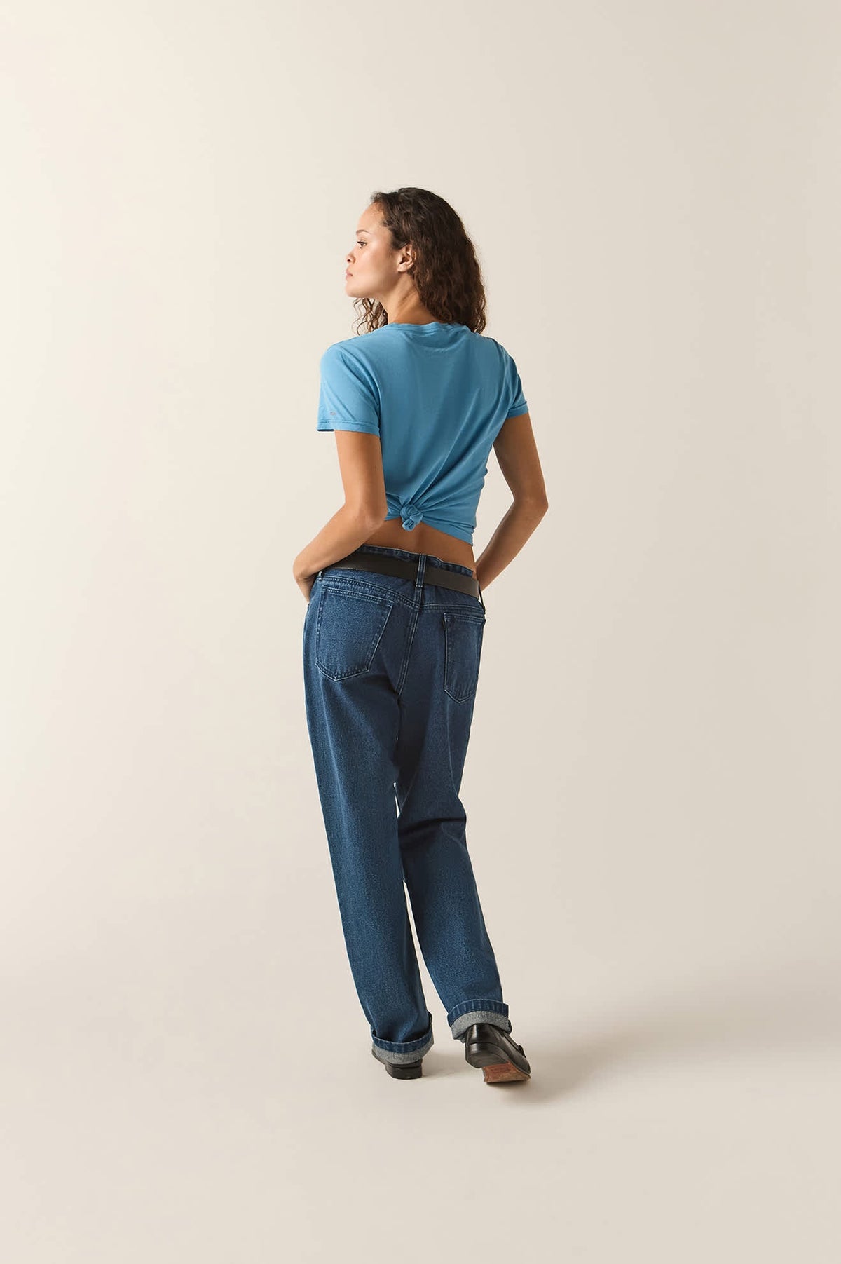 Brixton - Ice Cold Slim Tee - Electric Indigo