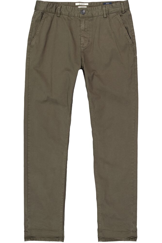 Garcia - Slim Fit Chino Pant - Dark Green