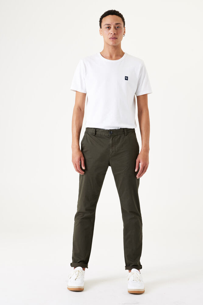 Garcia - Slim Fit Chino Pant - Dark Green
