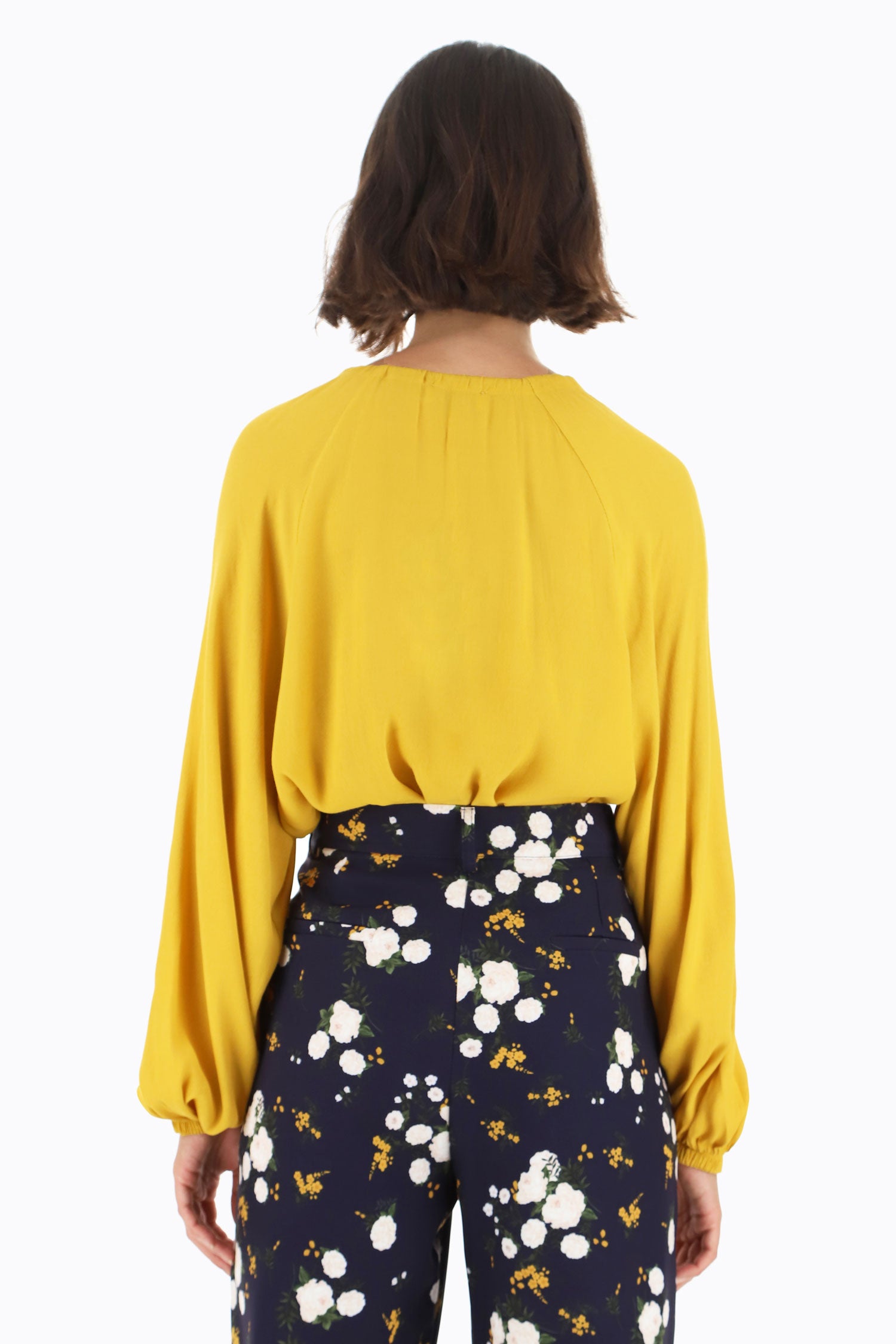 Dixie - Drawstring Shirt - Ocra