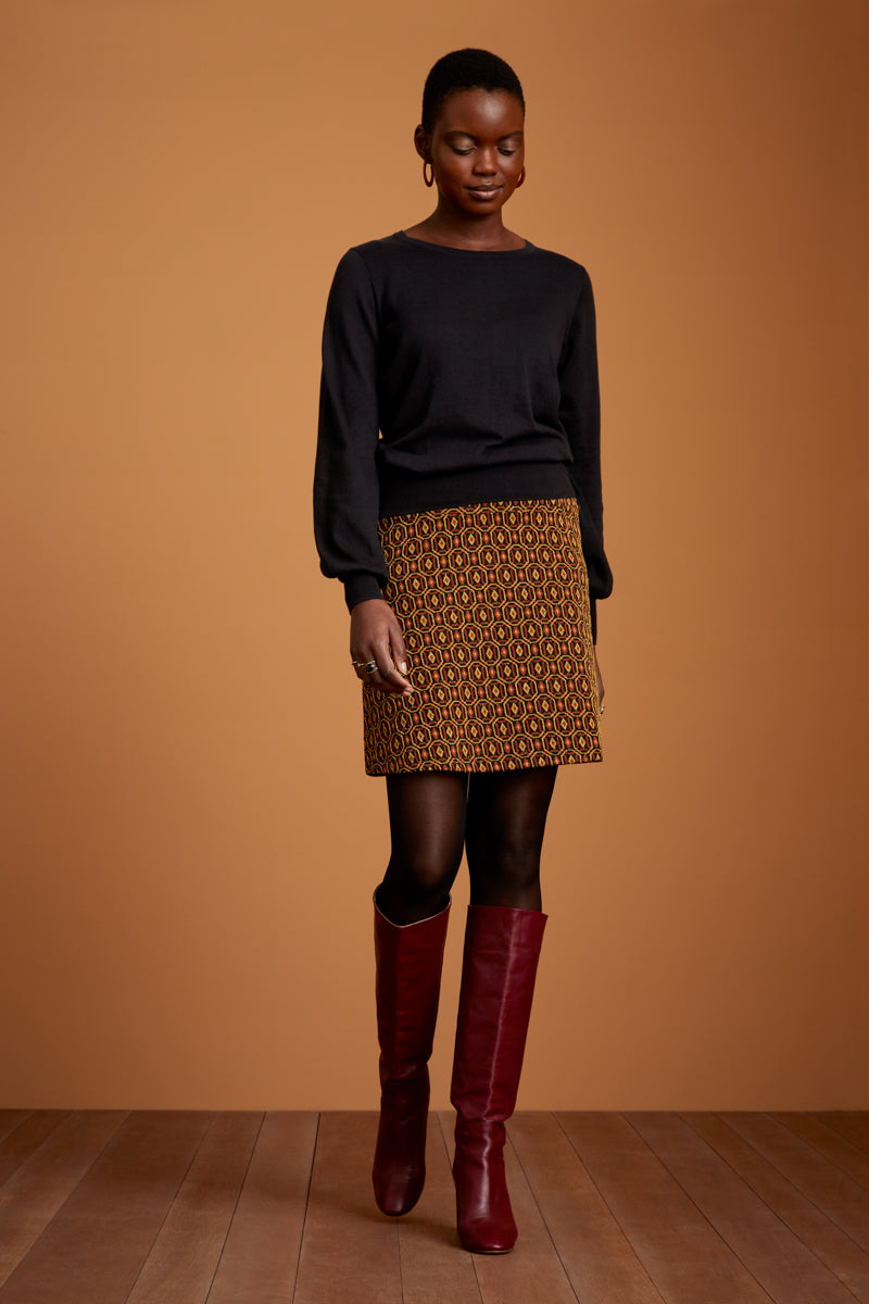 King Louie - Bell Top - Cotton Club Black