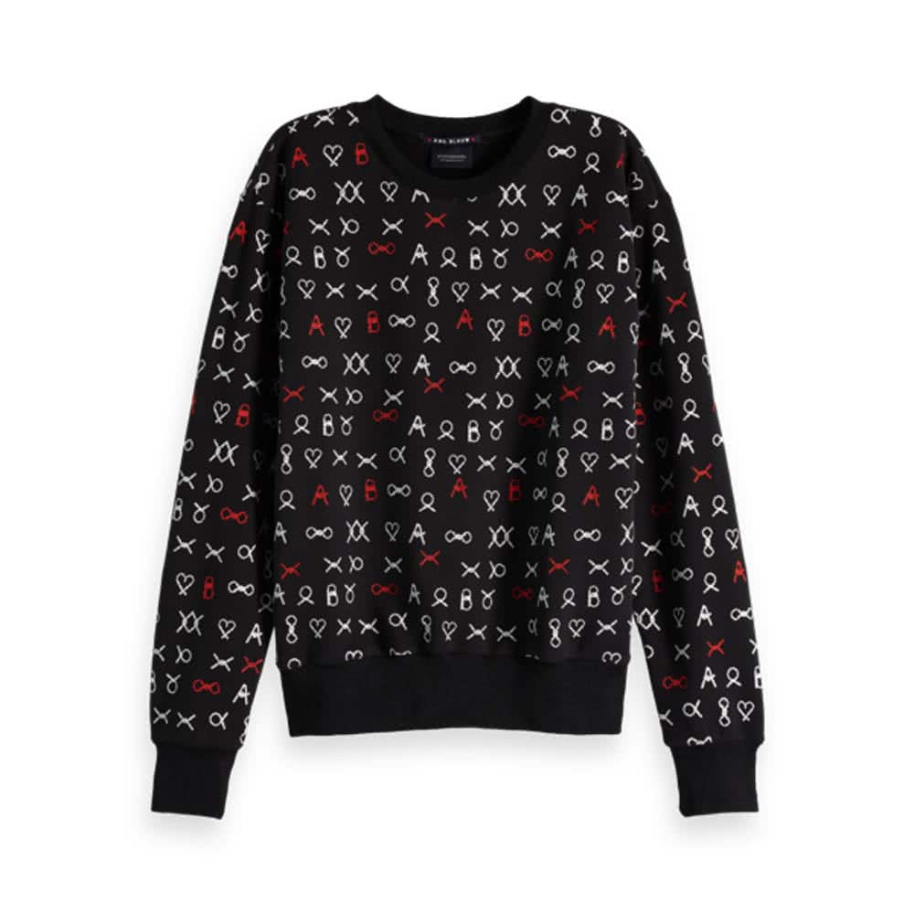 Maison Scotch - Crew Neck Sweat - Black