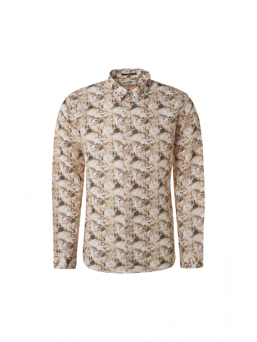 No Excess - Tundra Linen Shirt - Coral