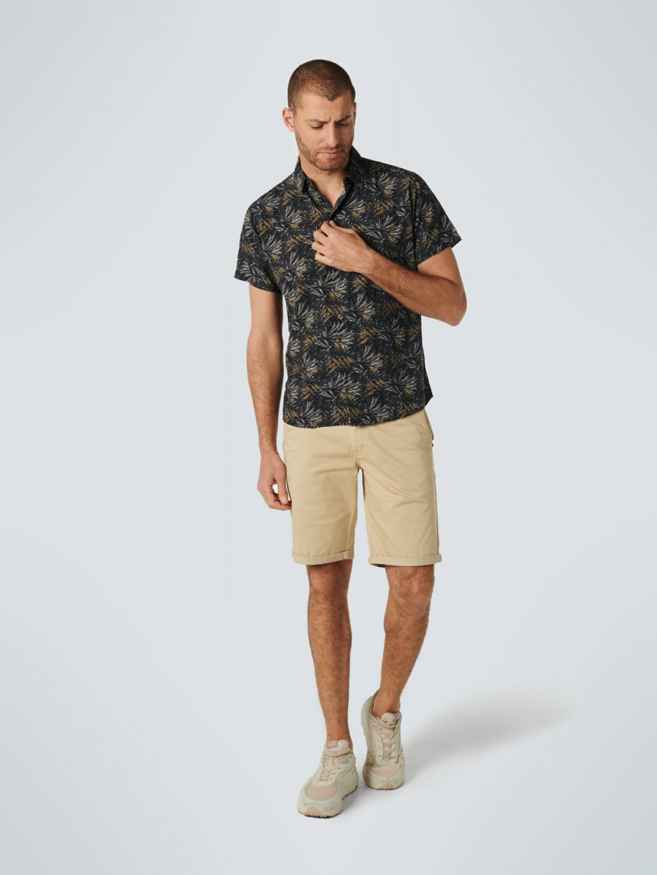 No Excess - Garment Dyed Chino Short - Stone