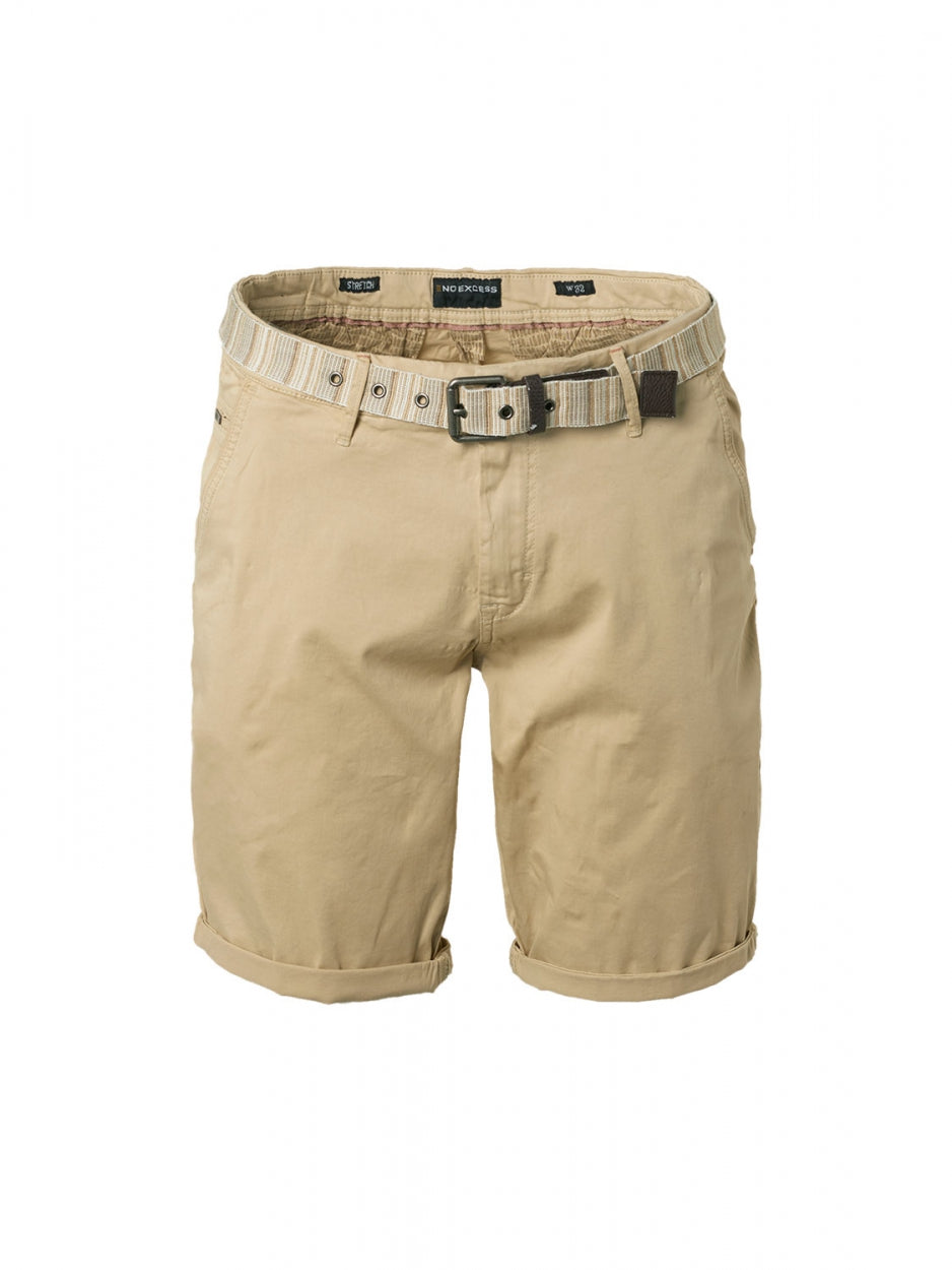 No Excess - Garment Dyed Chino Short - Stone