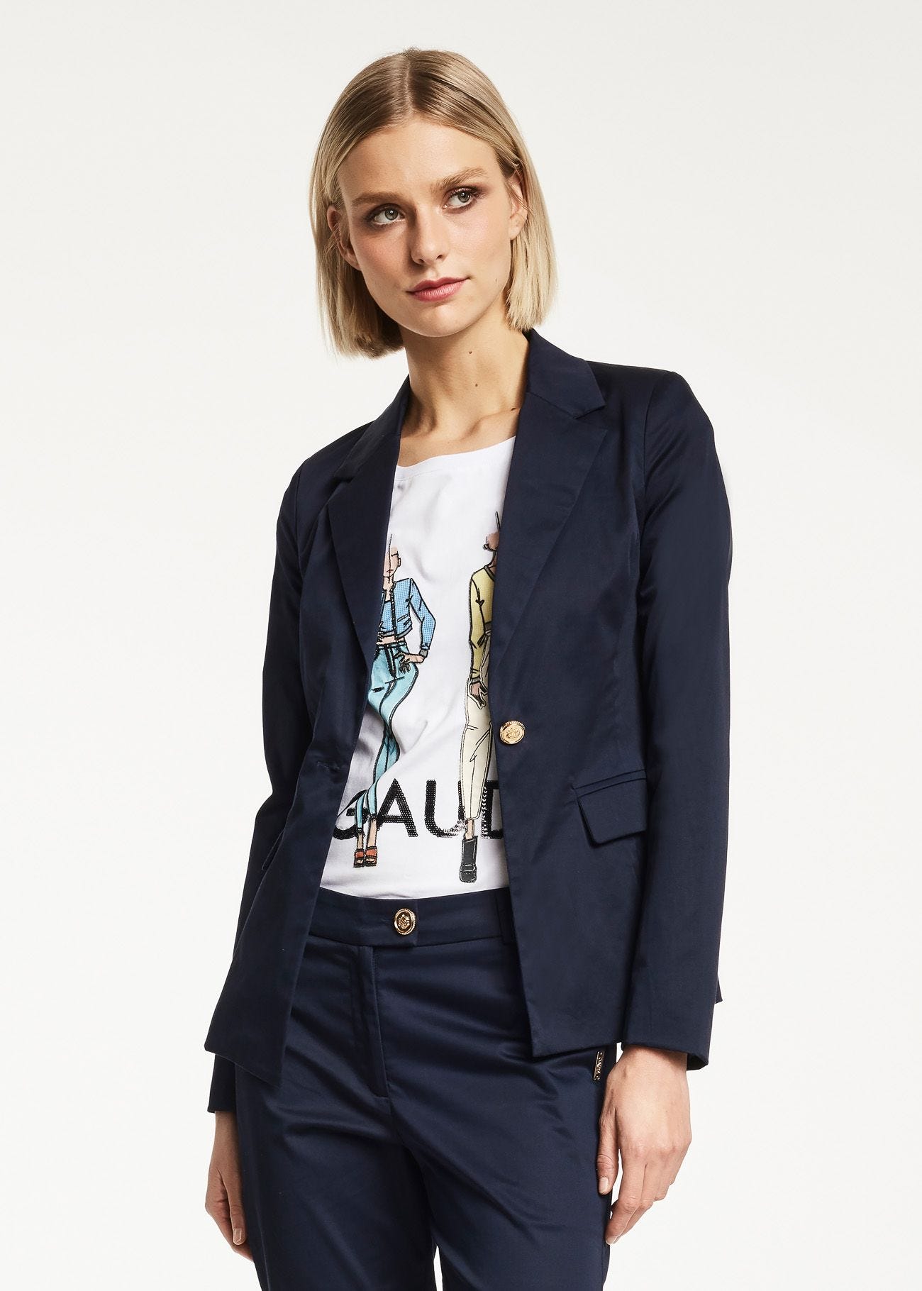 Gaudi - Donna Blazer - Evening Blue