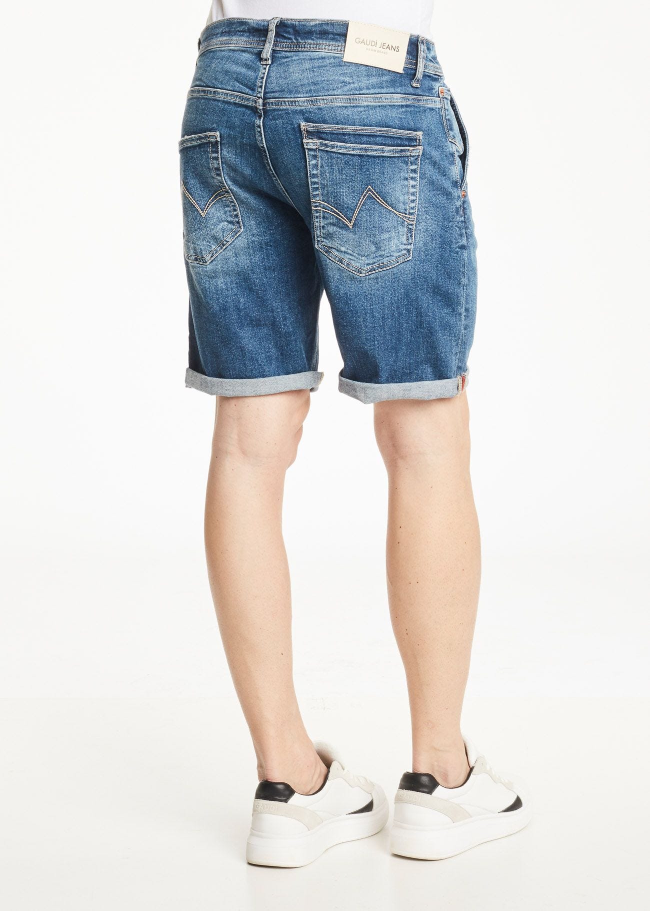 Gaudi - Denim Chino Bermuda Shorts - 34 Wash