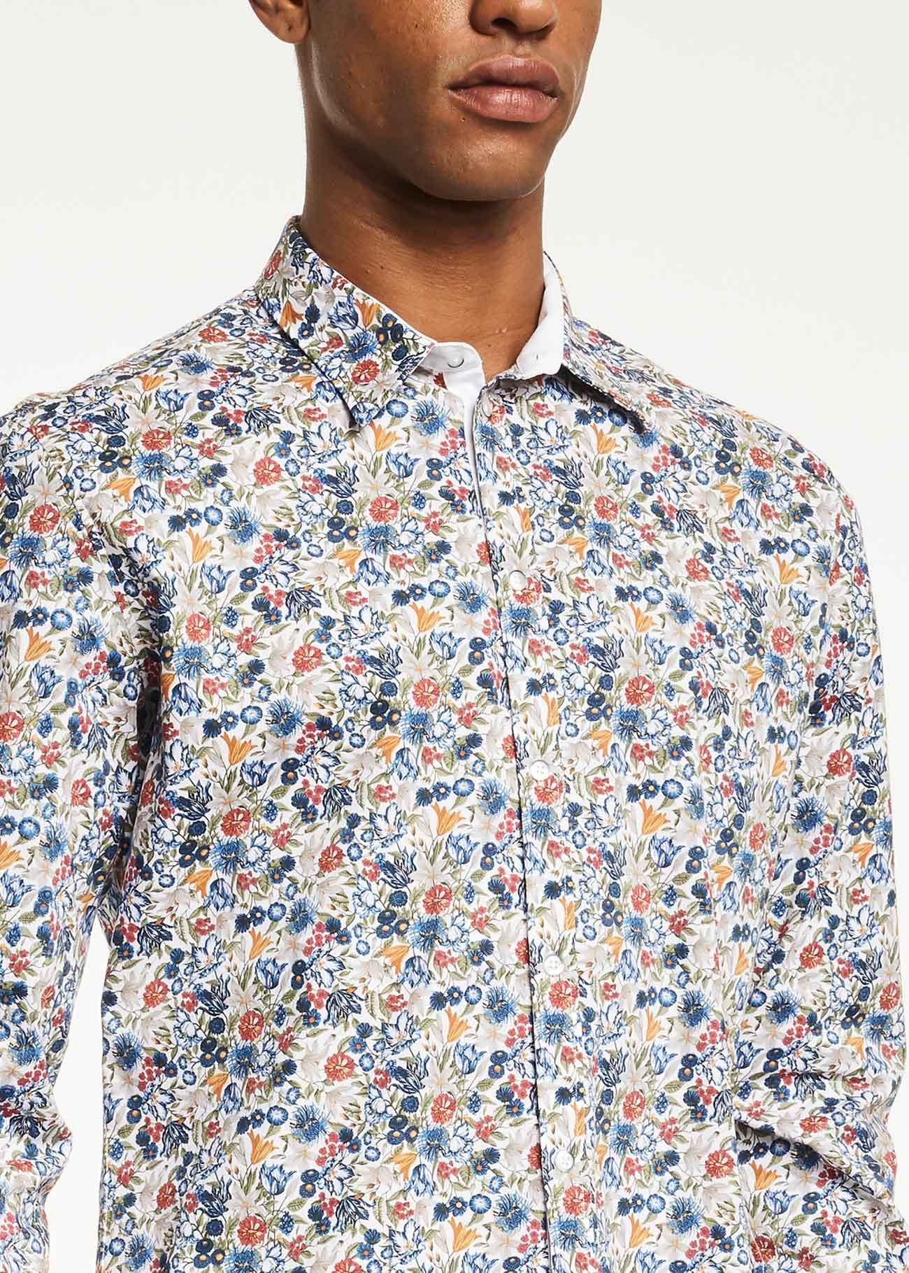 Gaudi - Italiana Shirt - Blue/Red/White