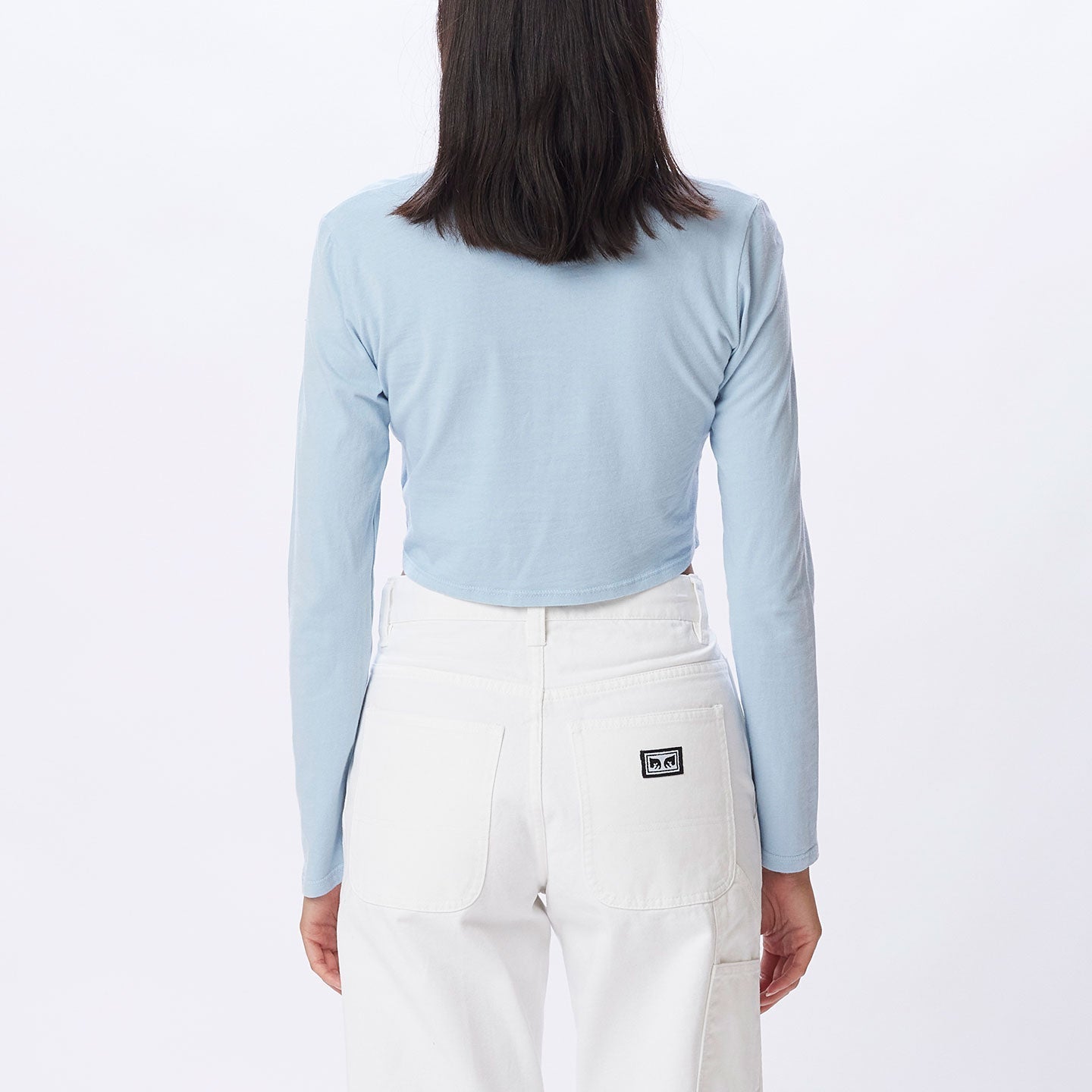 Obey - CMYK Flower LS Tee - Good Grey