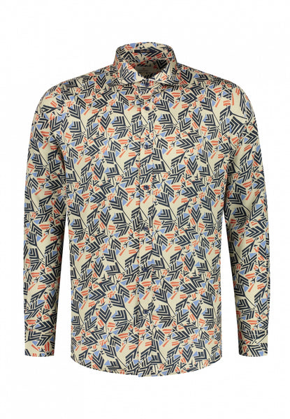 Dstrezzed - Arrows Satin Shirt - Sand