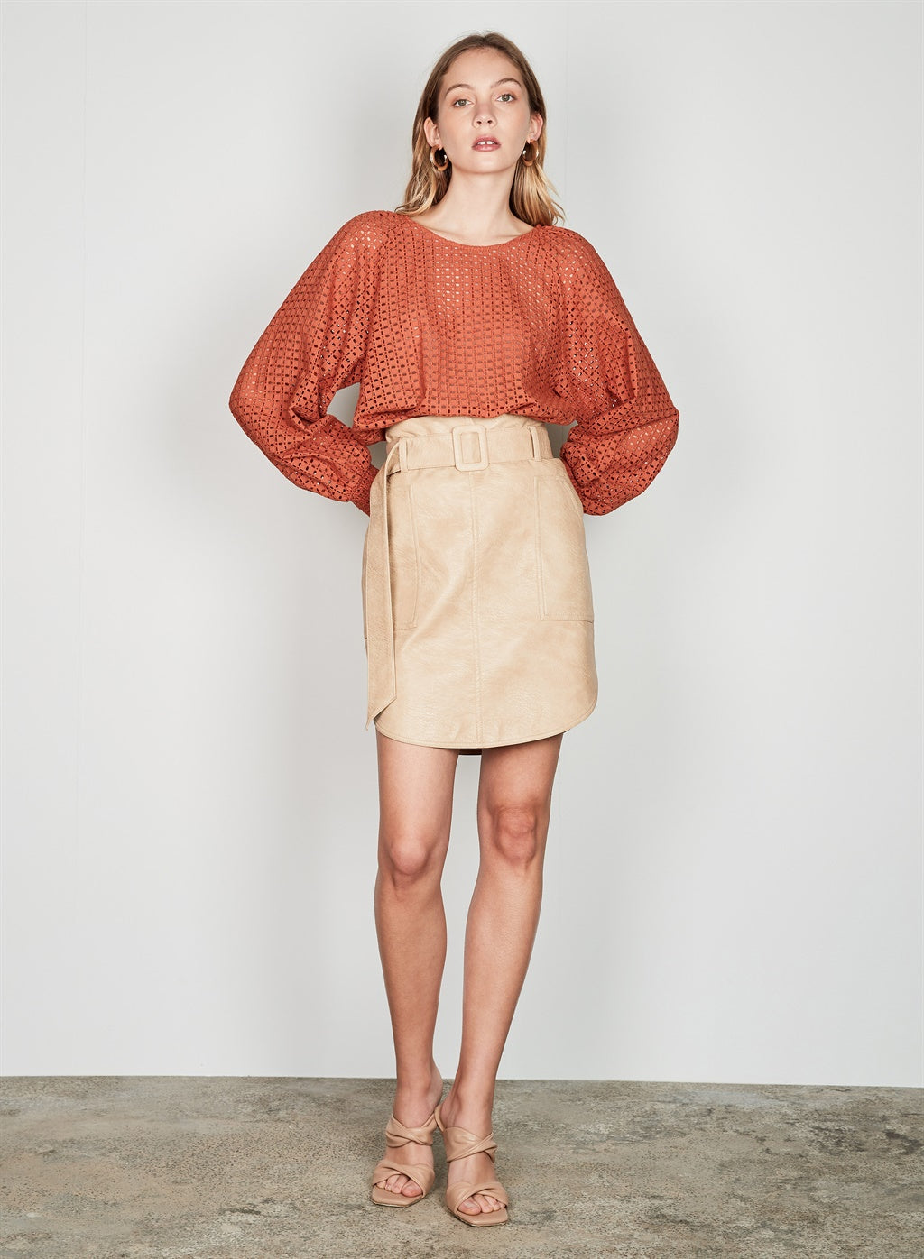 Esmaee - Avaya Blouse - Nutmeg