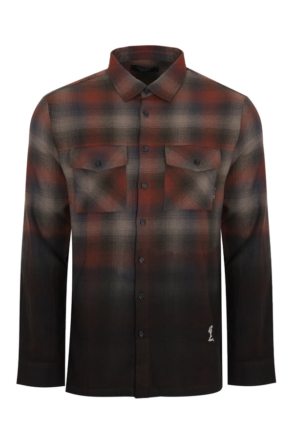 Religion - Fade Shirt - Black/Red