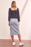 The Fifth Label - Coast Stripe Top - Navy/White