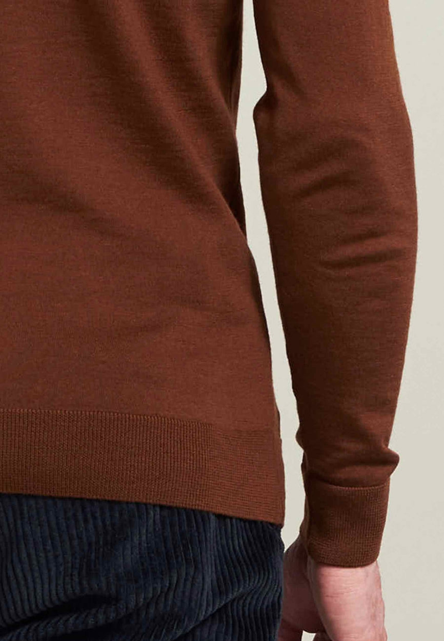 Dstrezzed - Merino Turtle Neck - Argan Oil