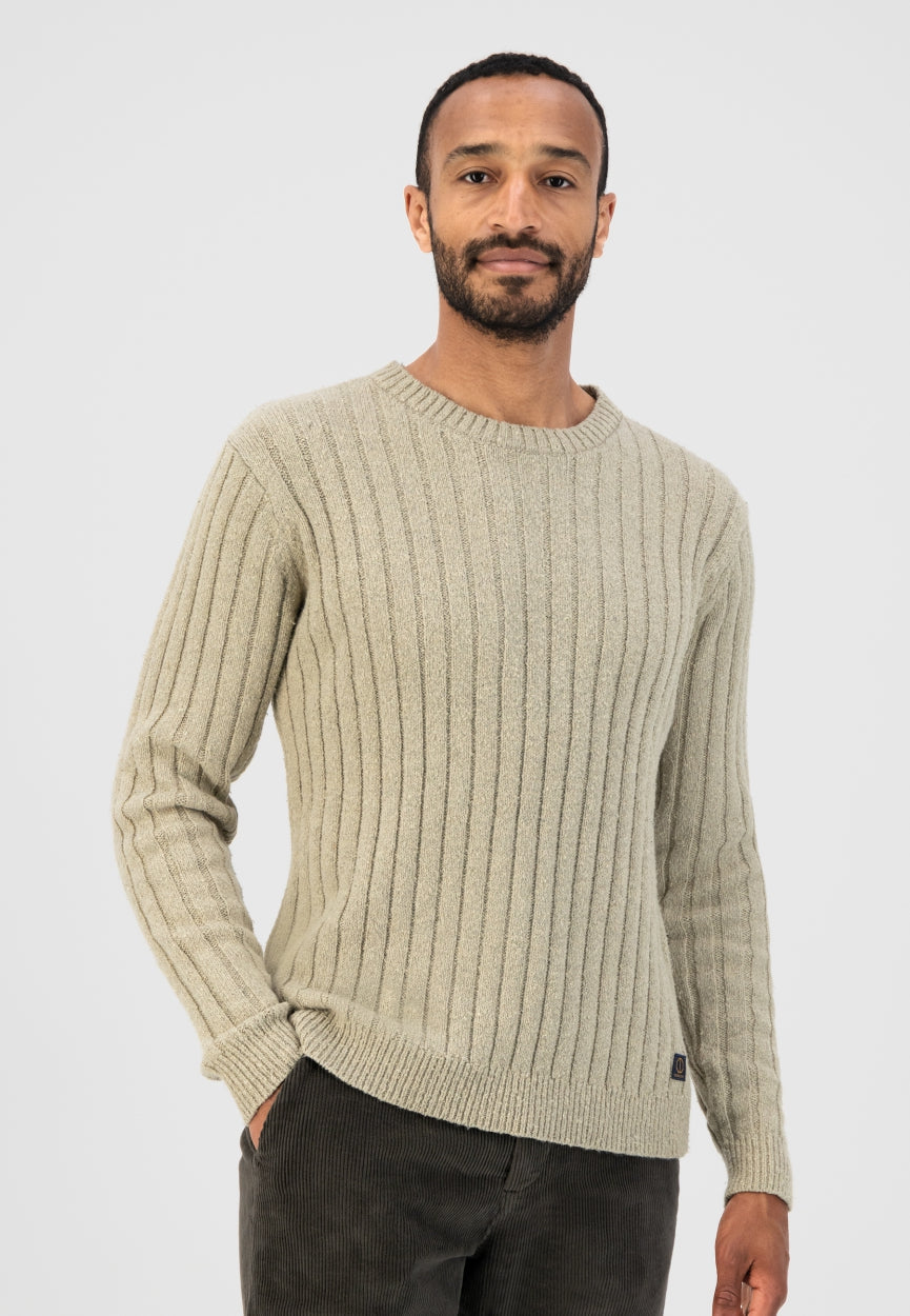 Dstrezzed - Driftwood Crewneck - Silver Sand