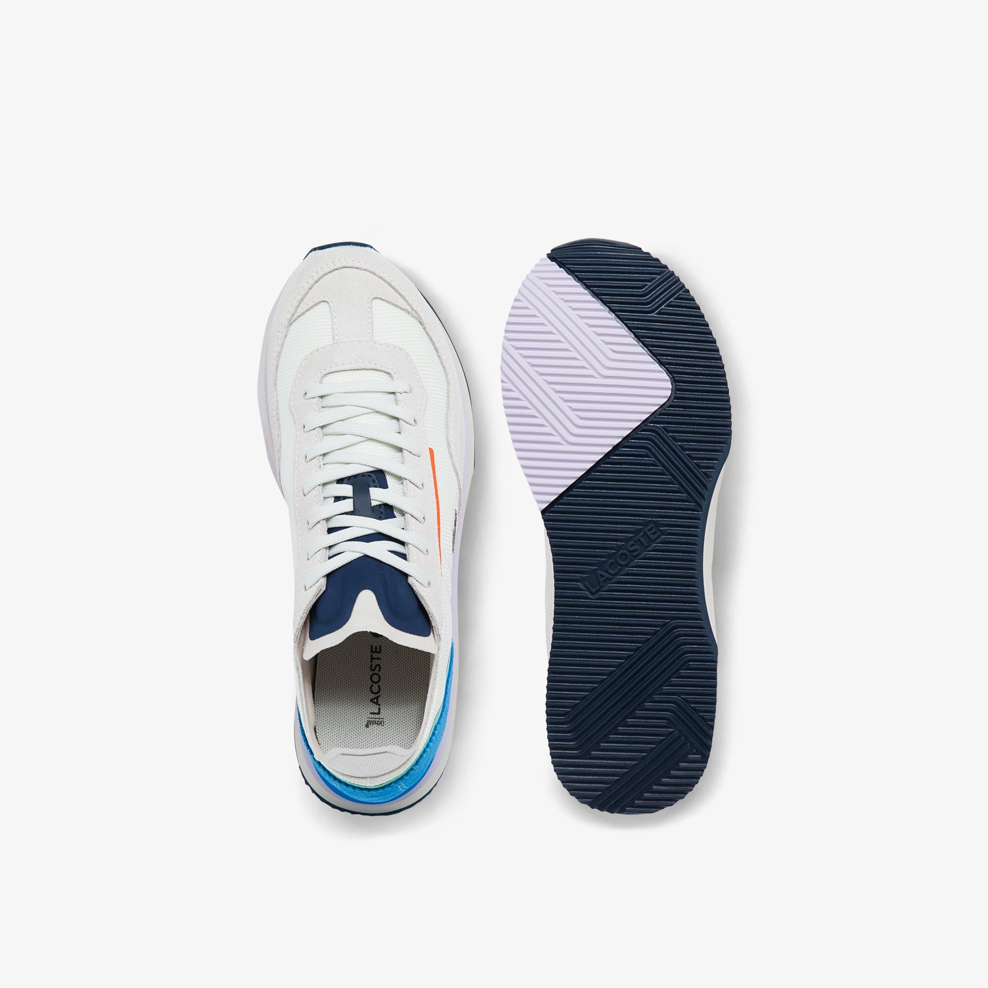 Lacoste - Match Break 0121 3 SFA Shoe - Off White / Blue