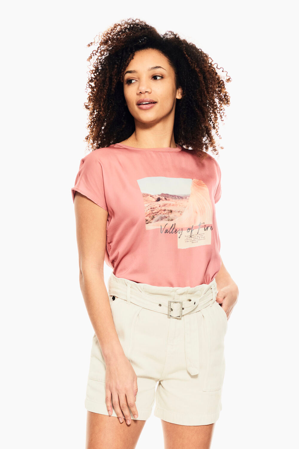 Garcia - Valley Tee - Desert Rose