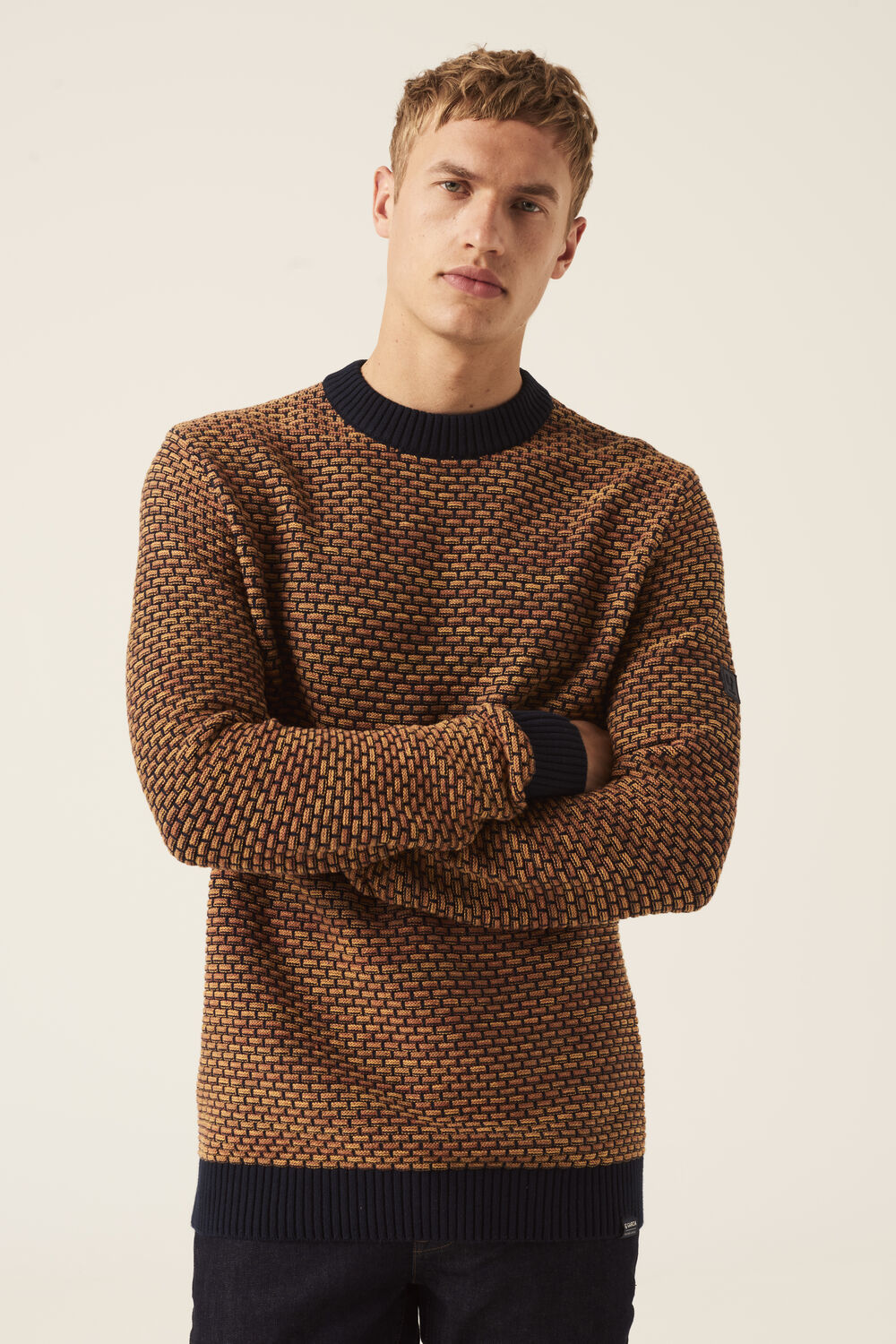 Garcia - Bock Pullover - Burnt Caramel