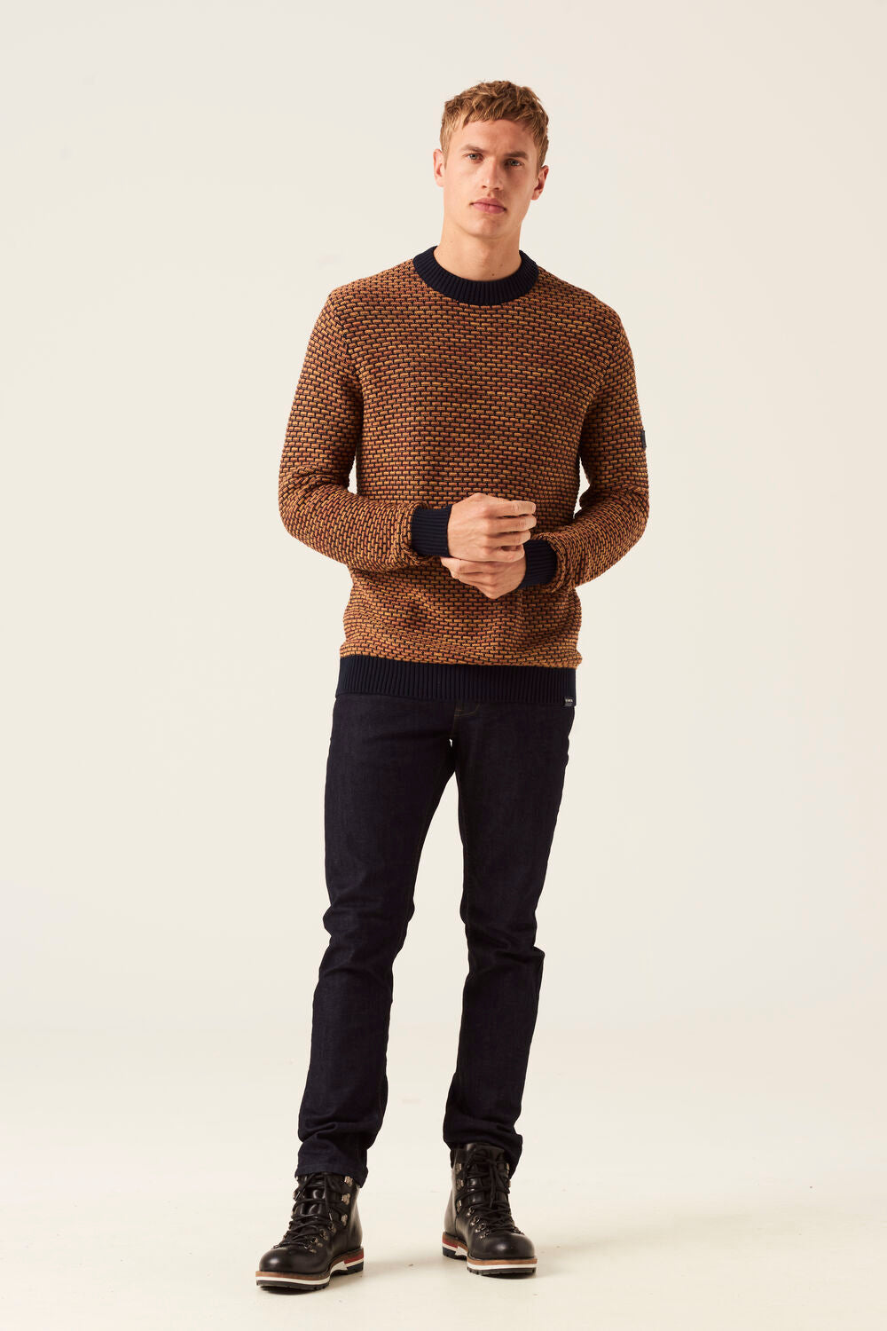 Garcia - Bock Pullover - Burnt Caramel