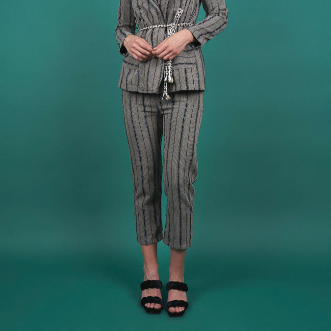 D'Elle - Pantalone Slacks - Ecru