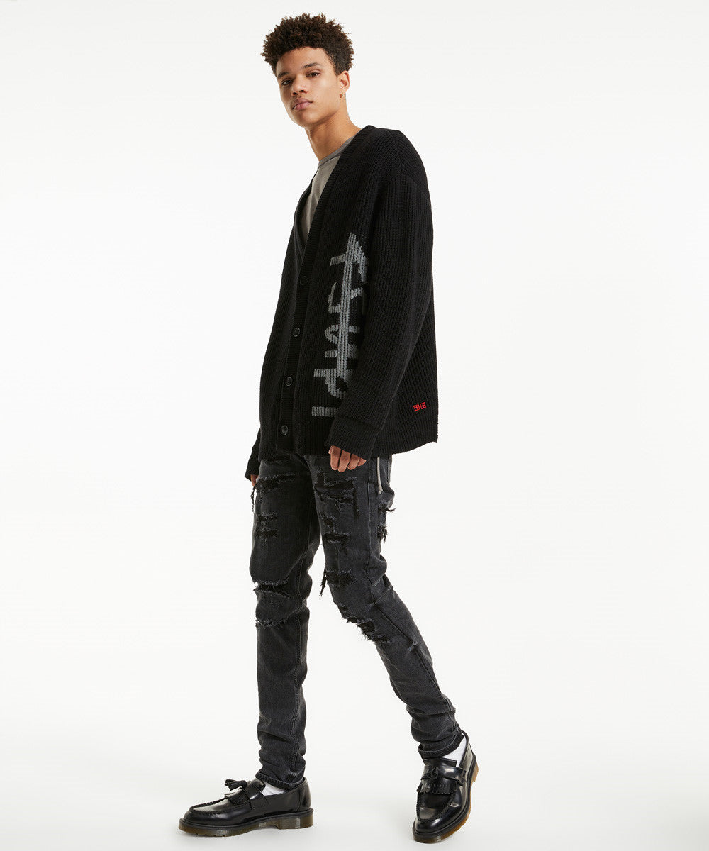 Ksubi - Knetic Cardigan - Black