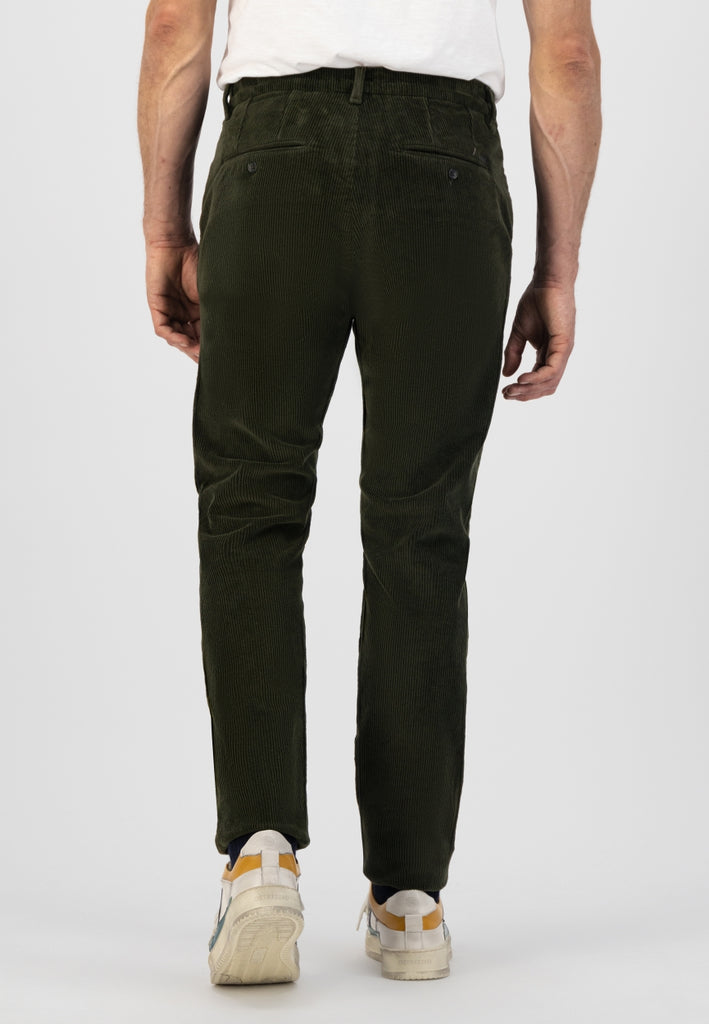 Dstrezzed - Fonda Slim Ribcord Chino - Dark Army
