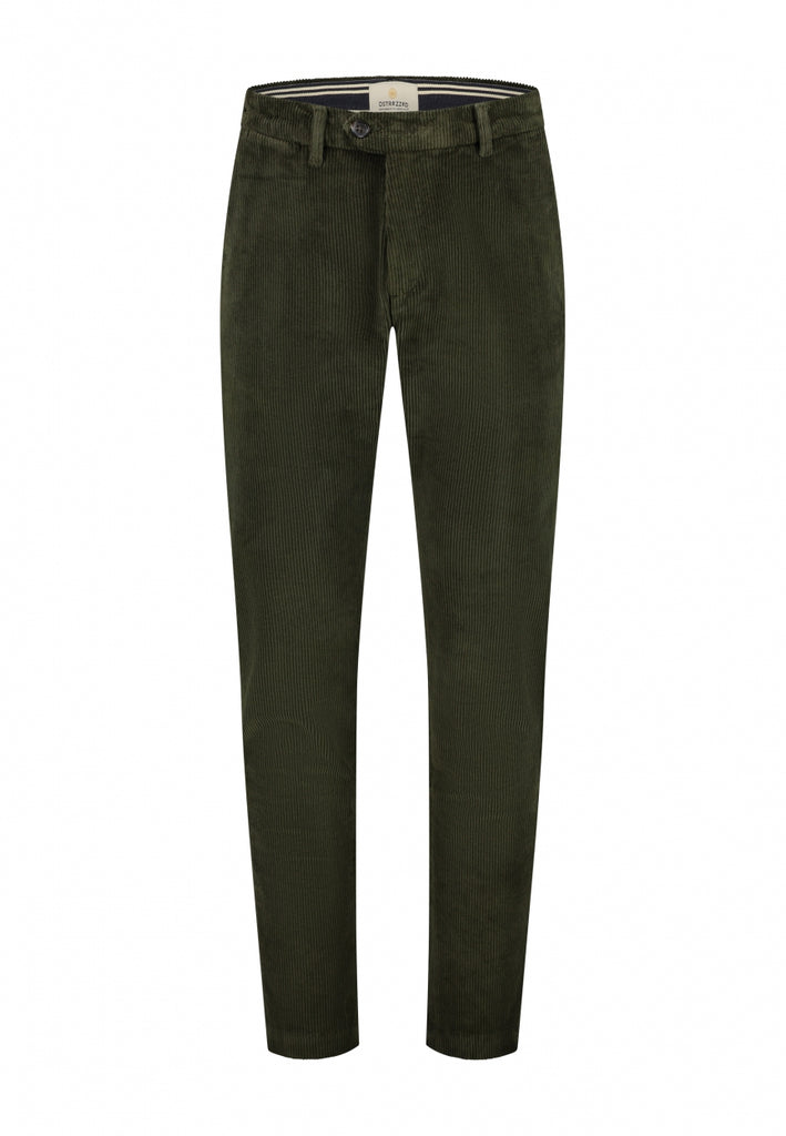 Dstrezzed - Fonda Slim Ribcord Chino - Dark Army
