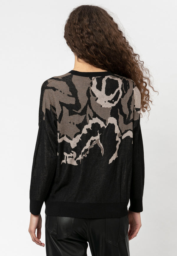 Religion - Virgo Jumper - Black/Taupe