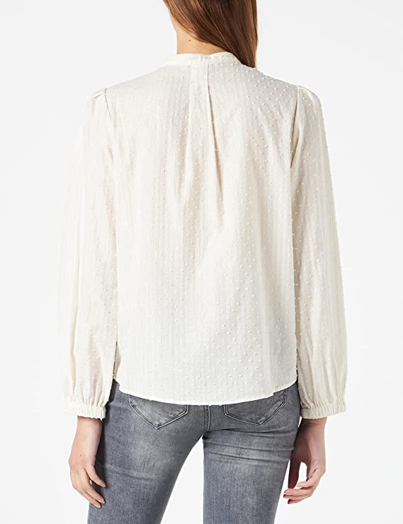 Garcia - Gold Pin LS Shirt - Off White